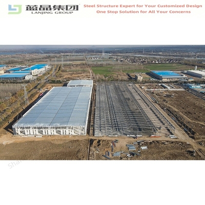 Good price Professional Prefab Steel Structure Warehouse Workshop Hangar Building online