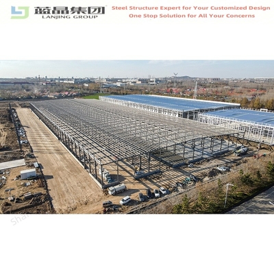 Good price Prefab Steel Structure Workshop Warehouse Light Steel AISI ASTM DIN JIS BS GB online