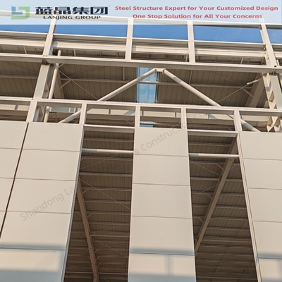 Prefab Workshop Customized Green Light Steel Structure Building Workshop Metal Workshop Industrial Workshop