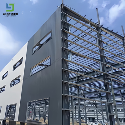 Prefabricated Steel Structure Frame Metal Workshop Construction Industrial Building Plants