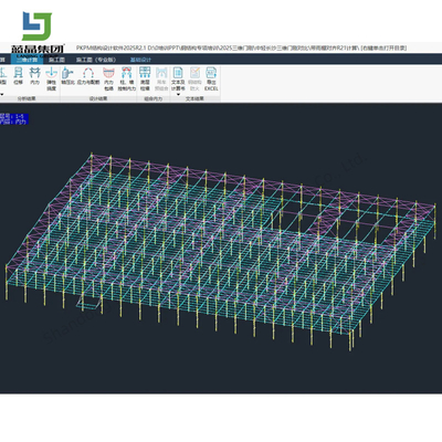 Large Span Prefabricated Structural Steel Frame Workshop Warehouse Building