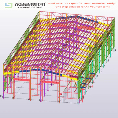 Good price Modern Popular Steel Structure Factory Prefab Building Warehouse Workshop online