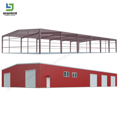Harga yang bagus Bangunan Struktur Logam Baja Prefabrikasi Dengan Frame Utama Baja Truss yang Dapat Dikustomisasi Dan Standar DIN on line