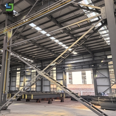 Export High Quality Prefab Customized Steel Structure Workshop Warehouse Building Garage