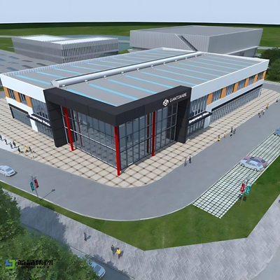Good price Advanced CAD Design Workshop Steel Structure Roll Up Door Cost Effective online