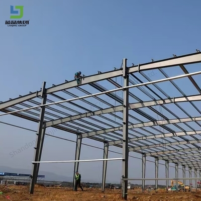 Low Cost Prefab Frame Steel Structure Warehouse Workshop Building Shed Garage Supermarket