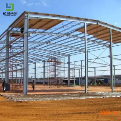 Good price Customized Prefab Steel Frame Structure Construction Warehouse Building Garage Shed Workshop online