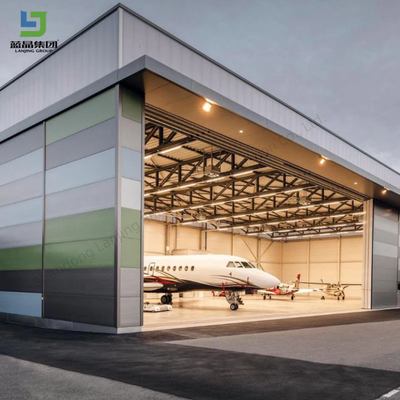Good price Modular Industrial Prefabricated Hangars Warehouse Prefab Steel Structure Frame online