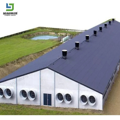 Good price Modern Design Waterproof Thermal Insulation Chicken House Laying Chicken House Steel Structure Poultry House online