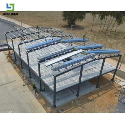 Goede prijs Waterdicht geprefabriceerd kerkgebouw Metalen bouwmaterialen Staalconstructie magazijn en fokhuis online