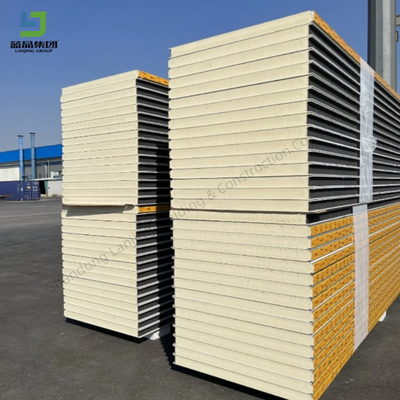 Good price Building Materials Rock Wool Waterproof Fireproof Insulation Board Prefab Steel Sheet online