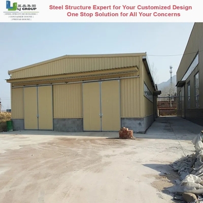 Good price Truss Structure Steel Pre Engineered Buildings PVC Window Roll Up Door online