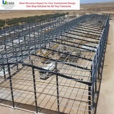 Good price Welding Prefabricated Steel Structures Large Span Sandwich Panel online