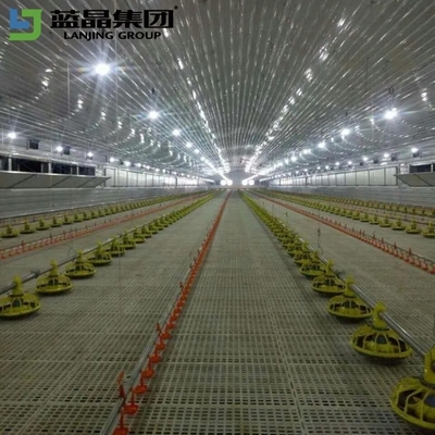 Customized Design Steel Structure Poultry House Prepainted Steel Sandwich Panel