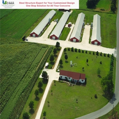 Good price Professional Steel Structure Poultry House Anti Corrosion Wind Resistant online