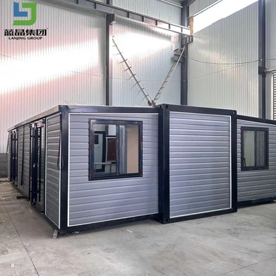 Guter Preis PU-Panel Erweiterbares Containerhaus Korrosionsschutzstahlverbohltes Anschluss Online