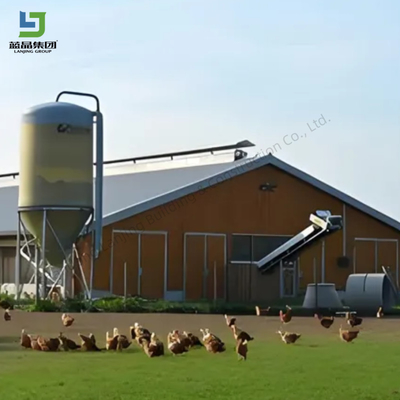Good price Agriculture Pole Barn Steel Structure Farm Shed Building Poultry Chicken House online