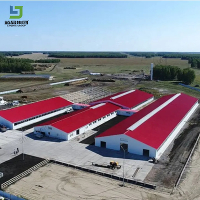 Good price Low Cost Chicken Farm Design Prefabricated Poultry House Sheep Cow Barn Shed online