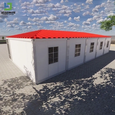 Good price PU Panel Container House Modular Corrosion Resistant Steel Bolted Connection online