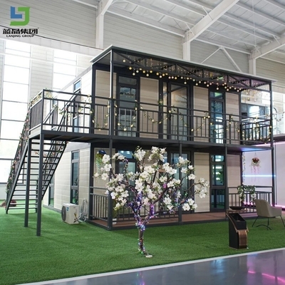 Good price Custom Layout Flat Pack Prefab Container Galvanized Steel Anti Corrosion online