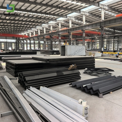 Harga yang bagus Perlindungan Lingkungan Prefab Metal Struktur Baja Ringan Gudang Hangar Lokakarya Dengan Desain Bangun Cepat yang awet on line