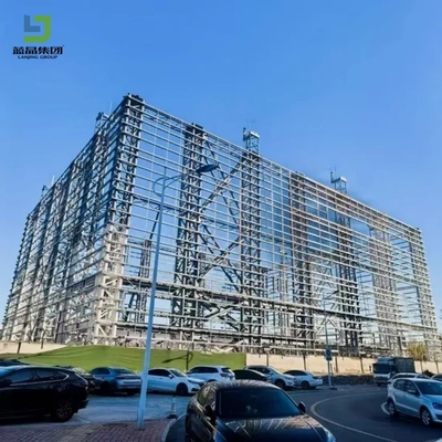 Galvanized Steel Structure Workshop Light Weight Portal Frame
