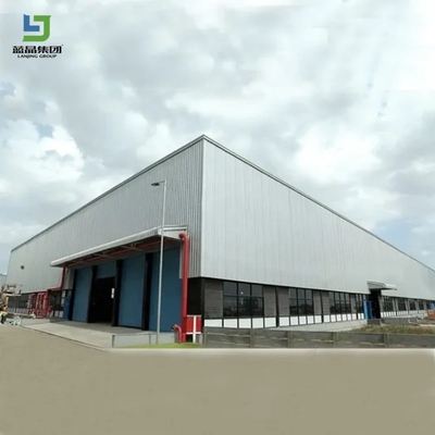 Prefab Steel Structure Workshop with Custom Design and Corrosion Resistance