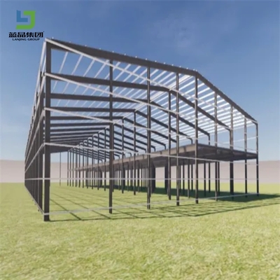 Custom Prefabricated Steel Structure Workshop for Industrial Buildings