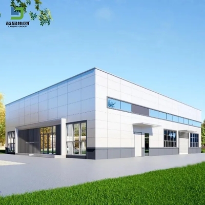 Custom Steel Structure Warehouse Building with Sandwich Panels