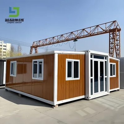 Bon prix Maison de conteneurs élargie 38m2 Structure en acier Camp de bureau mobile en ligne