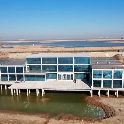 قیمت خوب خانه مدولار مدرن و لوکس قابل حمل 20 فوت کانتینر ساختمان اداری توزیع کننده مورد نیاز آنلاین