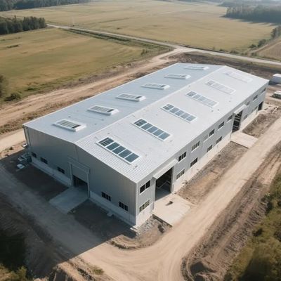 قیمت خوب Prefabricated Metal Steel Structure Poultry Shed Warehouse Factory Workshop آنلاین