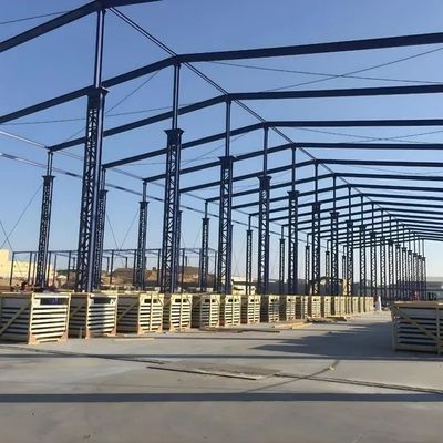 Harga yang bagus Customizable Steel Warehouse Solutions with Diverse Paint Options on line