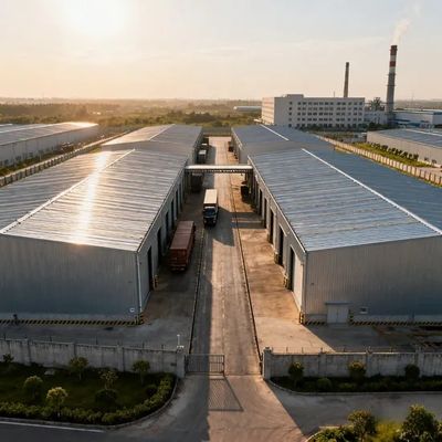 Q235 Customized Prefabricated Prefab Steel Structure Warehouse for Agricultural Farming and Grain Storage