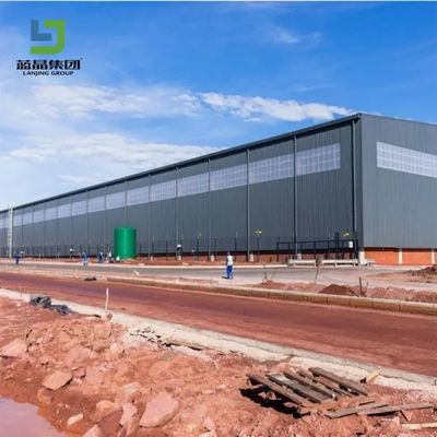قیمت خوب Steel Structure Building Construction Prefabricated Warehouse/Industrial Fabricated Workshop/Prefab Office/Farm Metal Shed for Storage
 آنلاین