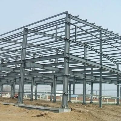 Bon prix Fabrication préfabriquée à grande portée galvanisée à chaud galvanisée en acier léger en ligne