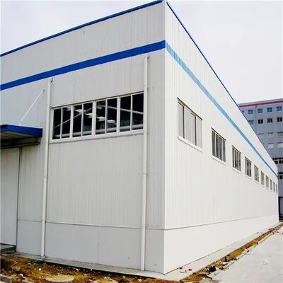 Buen precio Edificio industrial de alta calidad, fuerte y duradero, fácil de construir, estructura de acero, taller, almacén en línea