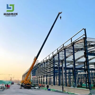 Bom preço Estruturas pré-fabricadas de aço Construção Granjas industriais de aço Armazéns on-line