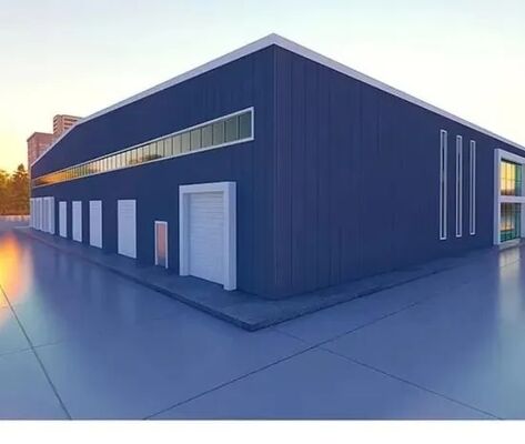 سعر جيد Prefabricated Steel Warehouse and Workshop and Hangar Steel Structure Factory Price الانترنت
