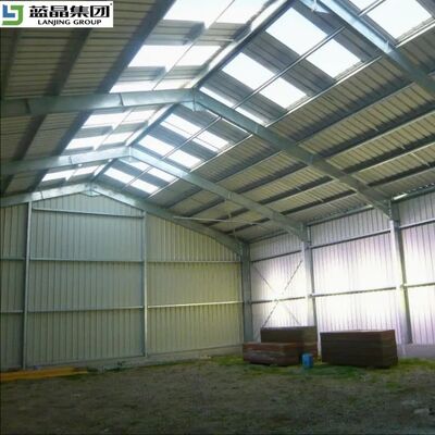 Guter Preis Kostengünstiges, vorgefertigtes Metall-Struktursandwichplatten-Baumaterial-Kit, Werkstatt, Schuppen, vorgefertigte Leichtstahlkonstruktions-Lagerhalle Online