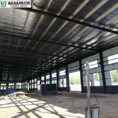 Bon prix Certificat CE Structure préfabriquée en acier entrepôt entrepôt à froid atelier de construction industrielle en ligne