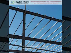 Prefabricated Steel Structure Building Workshop Warehouse Storage Warehouse Metal Warehouse